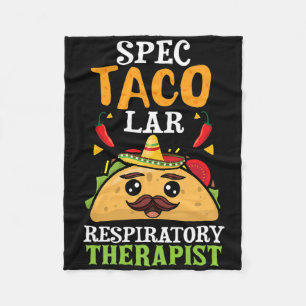 Spectacolair respiratoir therapist Cinco de Mayo Fleece Deken