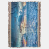 Spectaculair blauw zee deken (Voorkant Verticaal)