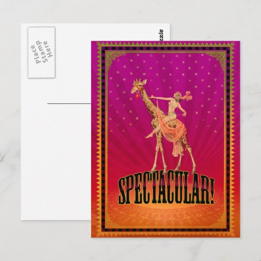 spectaculair! briefkaart (Voorkant / Achterkant)