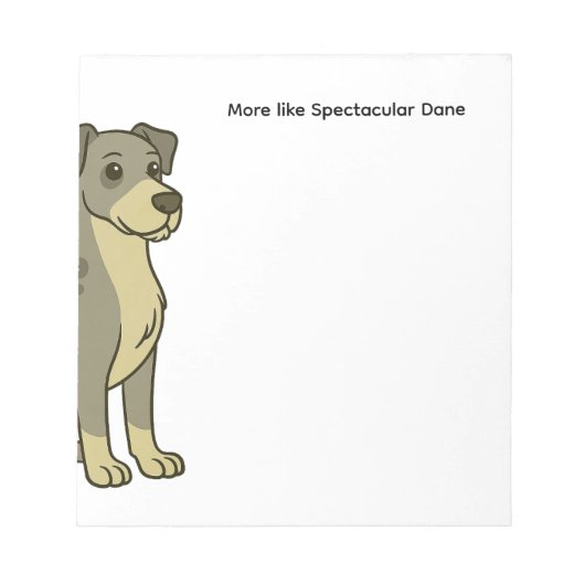 Spectaculair Deen notitieblok (Voorkant)