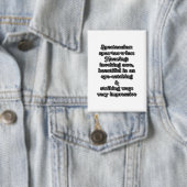 Spectaculair: Definitie spec·tac·u·lair Button (Insitu)