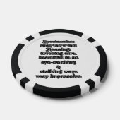 Spectaculair: Definitie spec·tac·u·lair Poker Chips (Enkel)