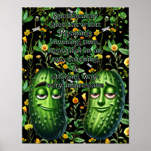 Spectaculair: Definitie spec·tac·u·lair Poster