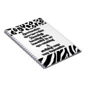 Spectaculair: Definitie spec·tac·u·lar Notitieboek (Rechterzijde)