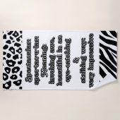 Spectaculair: Definitie spec·tac·u·lar Strandlaken (Voorkant)