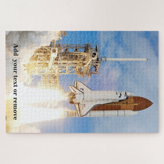 Spectaculair, Discovery Space Shuttle gaat op, Legpuzzel (Horizontaal)