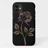 spectaculair gekleurd roos Case-Mate iPhone case (Achterkant)