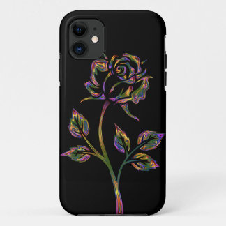 spectaculair gekleurd roos Case-Mate iPhone case