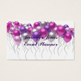 Spectaculair gekleurde ballonnen visitekaartje