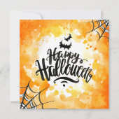 Spectaculair Halloween | feestuitnodiging Kaart (Voorkant)