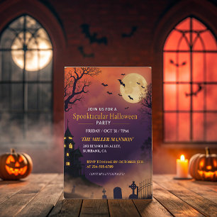 Spectaculair Halloween   Haunted Mansion Gothic Kaart