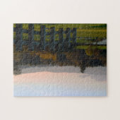 Spectaculair Iers landschap. De weg naar het meer Legpuzzel (Horizontaal)