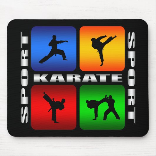 Spectaculair Karate Muismat (Voorkant)