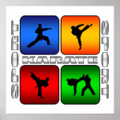 Spectaculair Karate Poster (Voorkant)