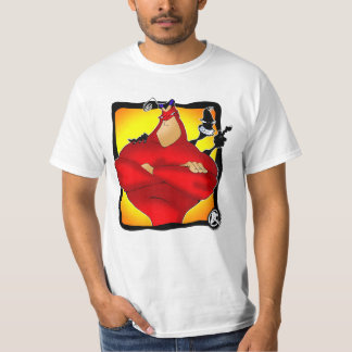 Spectaculair Man en Stickman T-shirt