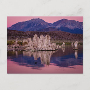 Spectaculair Mono Lake in de schaduw Briefkaart