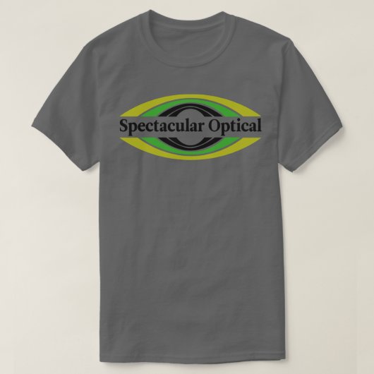 Spectaculair Optisch T-shirt (Design voorkant)
