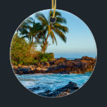 Spectaculair ornament met zijkant Maui 2<br><div class="desc">Pa'ako Beach is een klein verborgen strand dat geheim strand heet aan de zuidkant van Maui. Een prachtig strand dat een gemeenschappelijke locatie is voor bruiloften.</div>