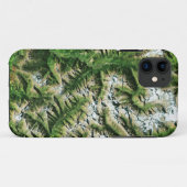 Spectaculair satelliet-Afbeelding (bergen) Case-Mate iPhone Case (Achterkant (horizontaal))