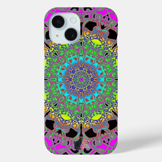 Spectaculair Spectra Schrifttekens Case-Mate iPhone Case (Achterkant)