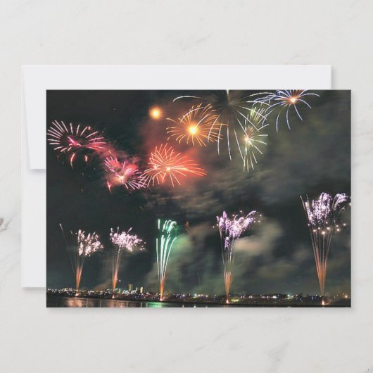 Spectaculair Vuurwerk Kaart (Voorkant)