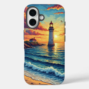 Spectaculair Zonsondergang iPhone 16 Hoesje