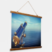 Spectaculaire adembenemende oceaan uitzicht foto o hangend wandkleed (Gebogen)