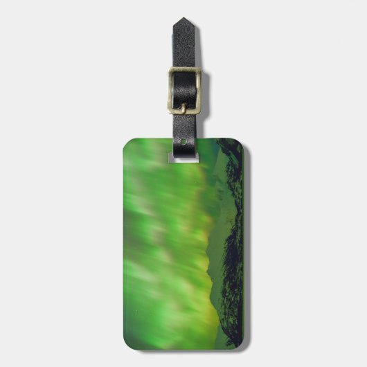 Spectaculaire Aurora Bagagelabel (Voorkant verticaal)