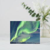 Spectaculaire Aurora borealis noorderlicht Briefkaart (Staand voorkant)