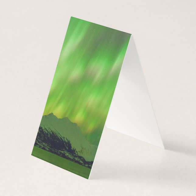 Spectaculaire Aurora Kaart (Achterkant)