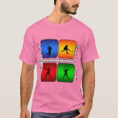 Spectaculaire Badminton T-shirt (Voorkant)