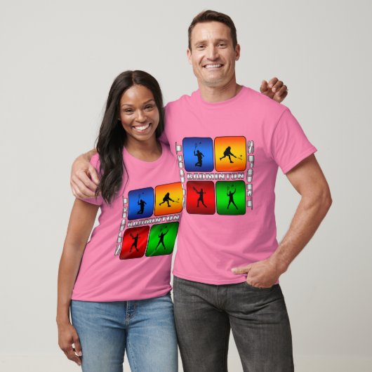 Spectaculaire Badminton T-shirt (Unisex)