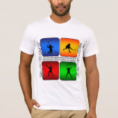 Spectaculaire Badminton T-shirt (Voorkant)