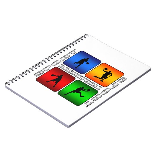 spectaculaire Basketball Notitieboek (Linkerzijde)