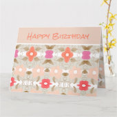 Spectaculaire Birthday Wishes Kaart (Gele Bloem)