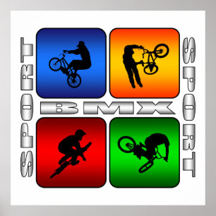 spectaculaire BMX Poster