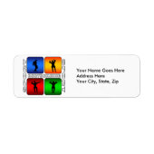 Spectaculaire Bodybuilding Etiket (Voorkant)