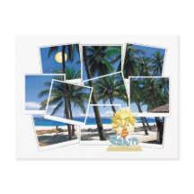 Spectaculaire Briefkaart van Uitzicht, zon en stra