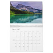 Spectaculaire Canadese bergen- en meren kalender (Mar 2027)