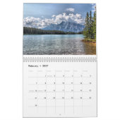 Spectaculaire Canadese bergen- en meren kalender (Feb 2027)