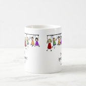 Spectaculaire commentaartaalassistent schattige ki koffiemok (Center)