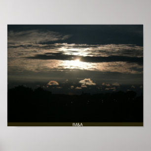 Spectaculaire Dusk Sky Poster