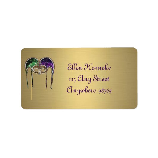 Spectaculaire feestdag etiket (Voorkant)