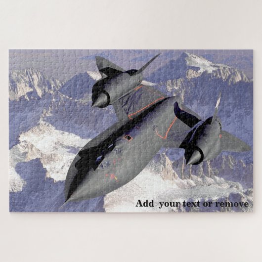 spectaculaire foto van de supersonische strijder v legpuzzel (Horizontaal)