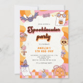 Spectaculaire geesten Halloween Verjaardag Kaart (Voorkant)