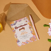 Spectaculaire geesten Halloween Verjaardag Kaart