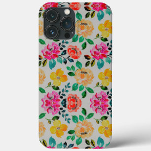 Spectaculaire gekleurde bloemen Case-Mate iPhone case