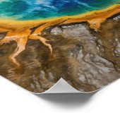Spectaculaire Grand Prismatic Spring Poster (Hoek)
