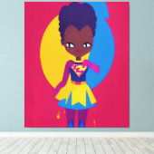 Spectaculaire grasmuis van de Vector van Shawnna Canvas Afdruk (Insitu (Houten vloer))