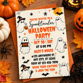 spectaculaire Halloween-feest Kaart
